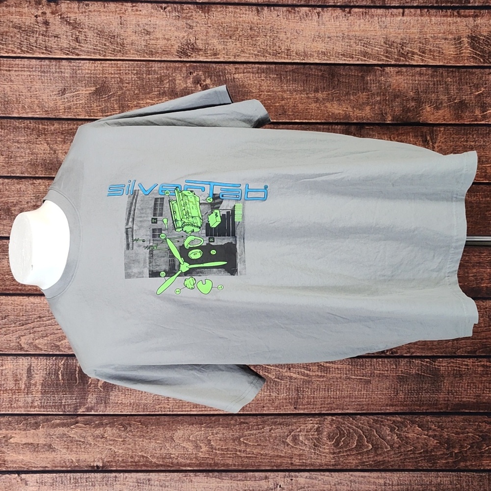 NWOT Rare Levi's SilverTab Neon Green Turbo Prop Diagram Mens 3X Relaxed Fit